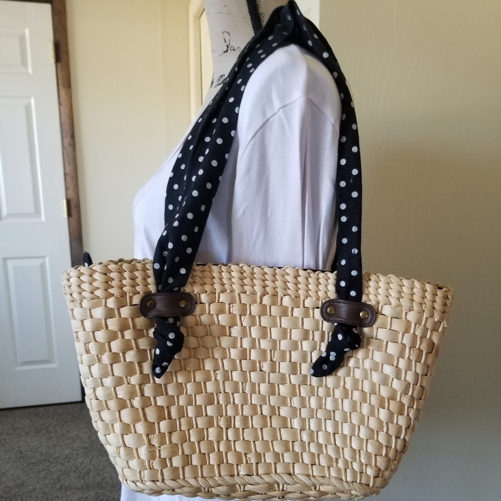 Shoulder Straw Bag